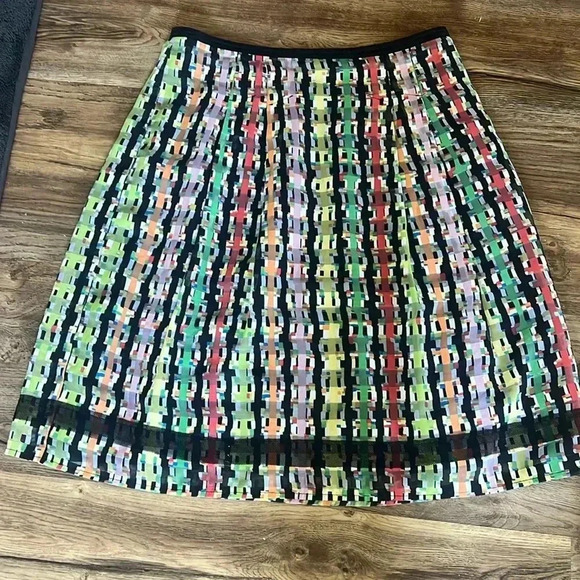 Cynthia Steffe skirt. Size 6. Geometric print fully lined - Picture 4 of 9